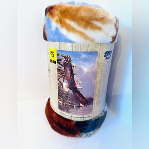 Rachelle Throw Wildlife-Soaring Eagle~Extra Long 40”x65”